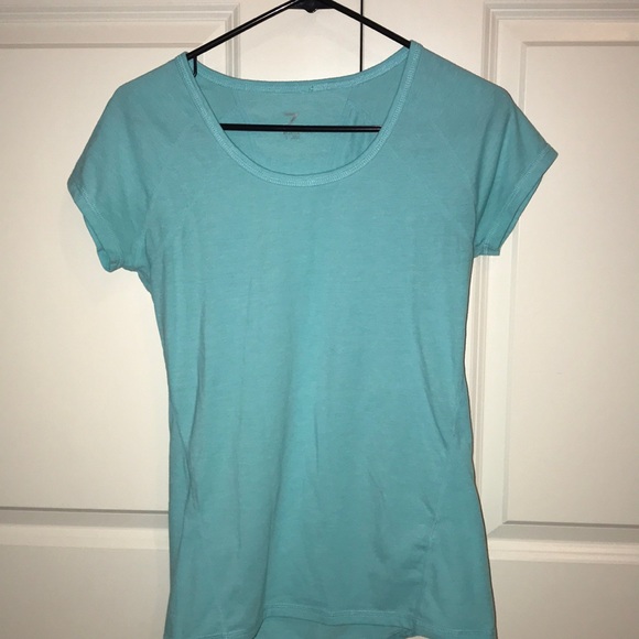 ZELLA ATHLETIC TIGHT SHIRT SHORT SLEEVE, WORN ONCE - Picture 1 of 1